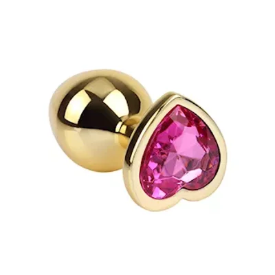 rosy heart gem plug