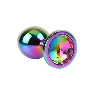 rainbow gem metal plug