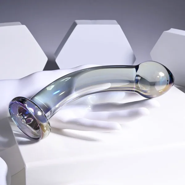 Playboy Pleasure Jewels King Glass Dildo — image 3 of 5