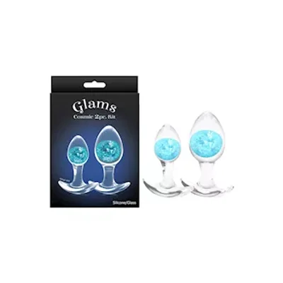 glams cosmic anal plug dual kit