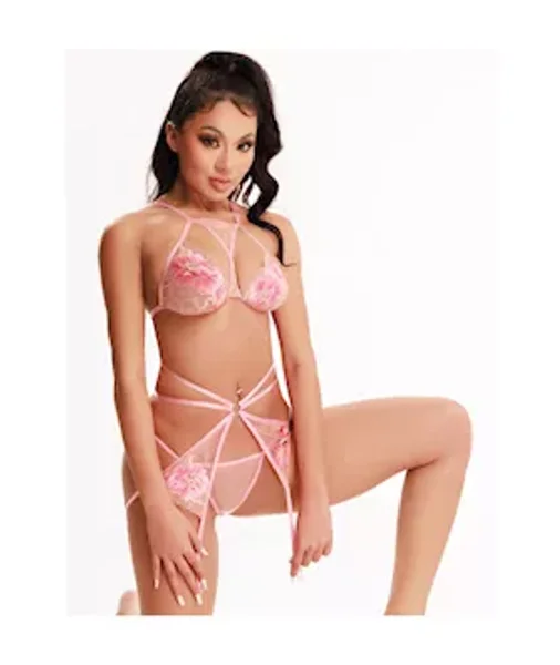 Flowery Lingerie Set — image 4 of 5
