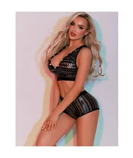 Mesh Bra And Panty Set — image 4 of 5