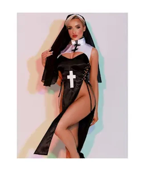 Sexy Head Nun Long Dress — image 2 of 5