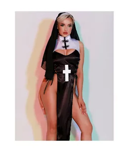 Sexy Head Nun Long Dress — image 5 of 5