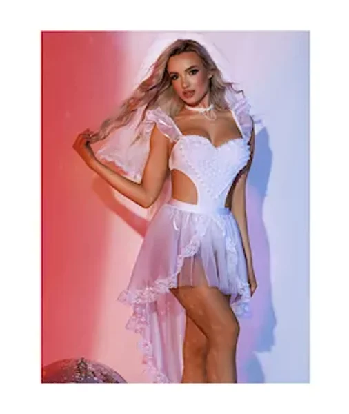 Sexy Wedding Dress Costume — image 3 of 5