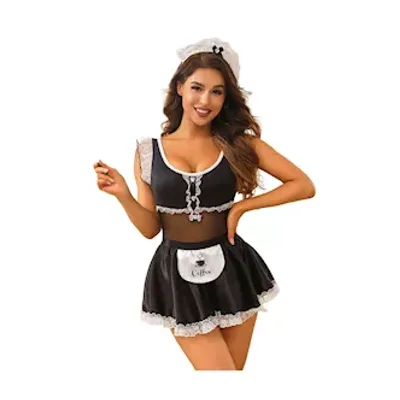 coffee shop cleaner costume