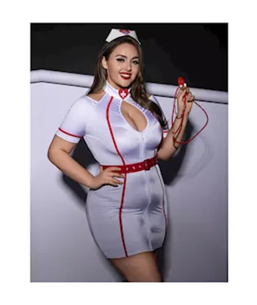 Queen Size Caring Nurse Costume — image 2 of 5