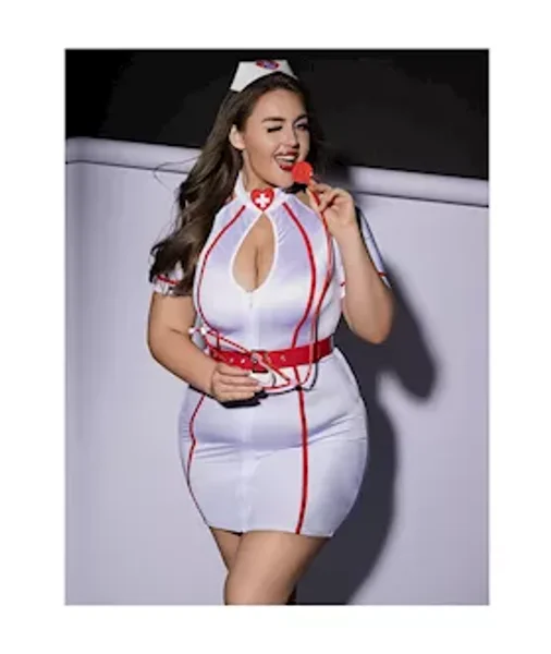 Queen Size Caring Nurse Costume — image 3 of 5