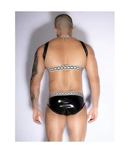 Chained Up Top And Underwear Set — image 4 of 5