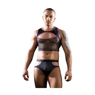 rave top and underwear set
