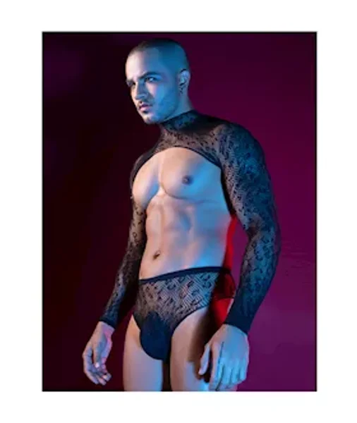 Leopard Top And Underwear Body Stocking — image 4 of 5
