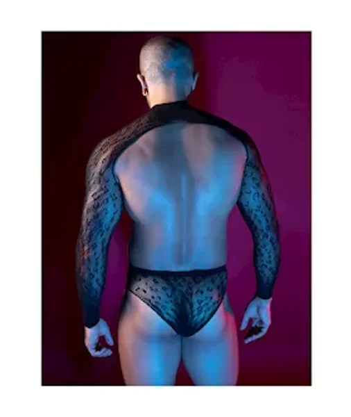 Leopard Top And Underwear Body Stocking — image 2 of 5