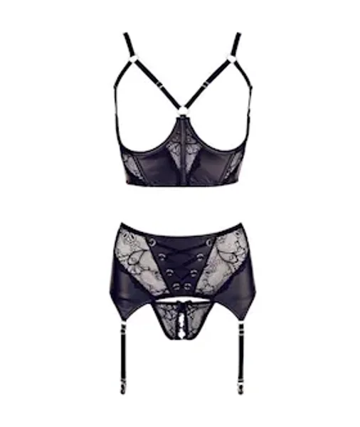 Abierta Fina Above The Clouds Crotchless Lingerie — image 5 of 5