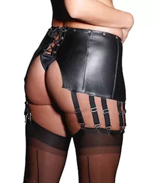 Leather Suspender Belt — image 2 of 3