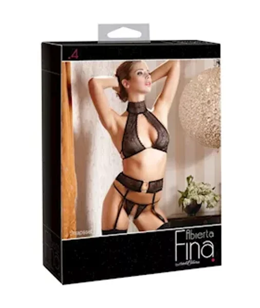 Abierta Fina Choke Me Daddy Crotchless Lingerie — image 3 of 3
