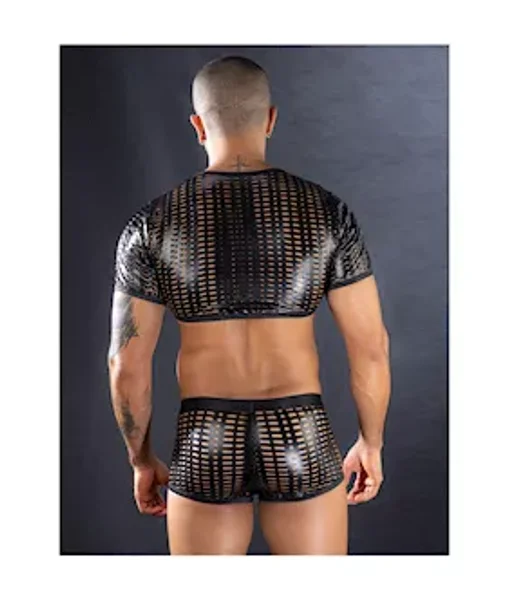 Mesh Tops And Boxer Set — image 2 of 5