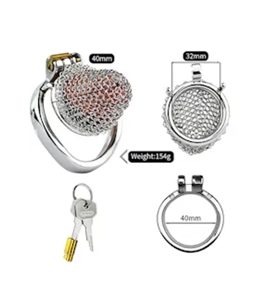 Sir Percival Chainmail Chastity Cage — image 9 of 9