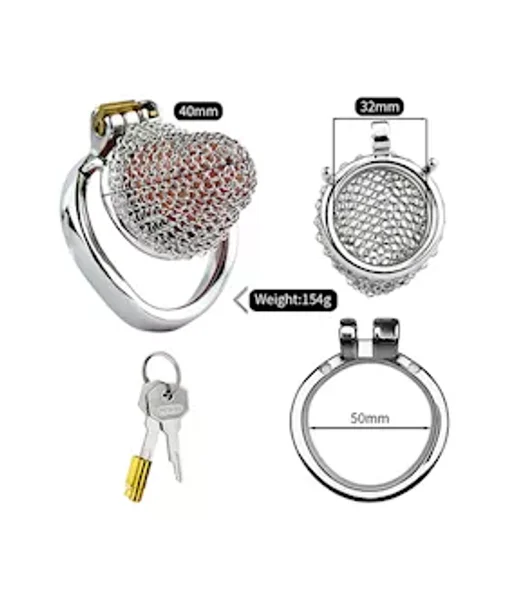 Sir Percival Chainmail Chastity Cage — image 3 of 9