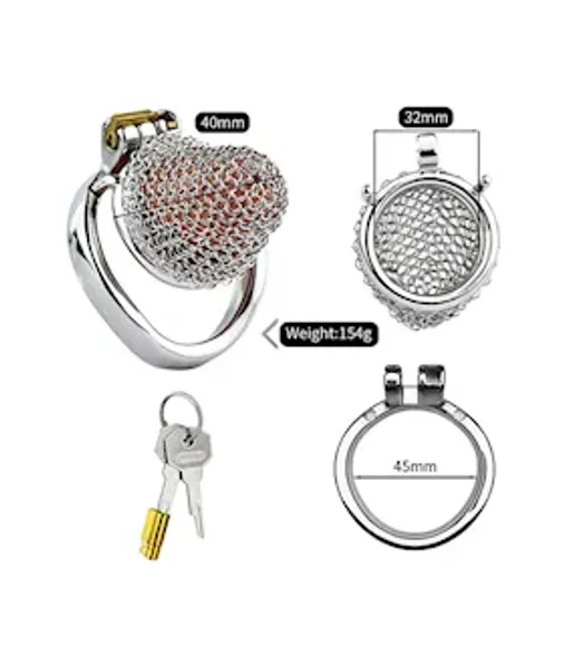 Sir Percival Chainmail Chastity Cage — image 6 of 9