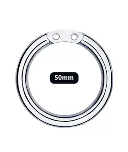 Minimal Hex Locked Inverted Chastity Cage With Dildo Attachment — image 6 of 23