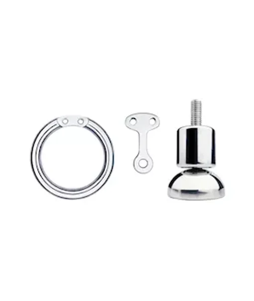 Minimal Hex Locked Inverted Chastity Cage — image 10 of 12