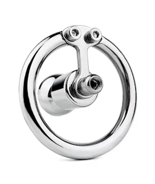Minimal Hex Locked Inverted Chastity Cage — image 7 of 12