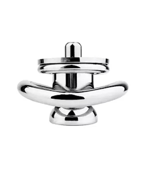 Button Hex Lock Inverted Chastity Cage With Dildo Attachment — image 2 of 4