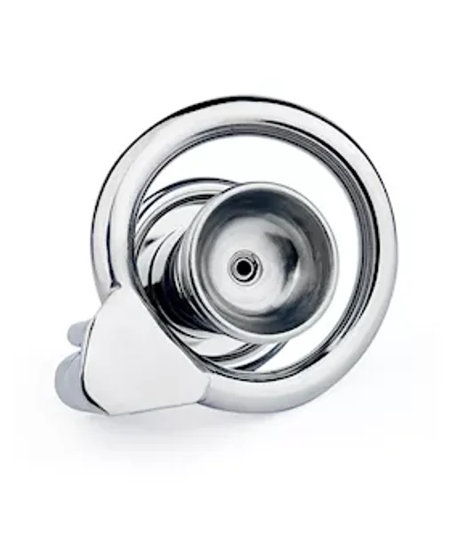 Button Hex Lock Inverted Chastity Cage — image 3 of 3