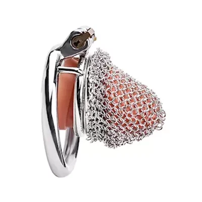 sir galahad chainmail chastity cage