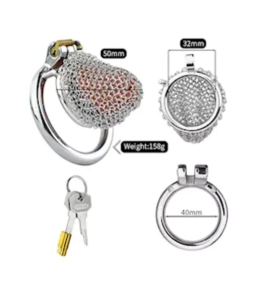 Sir Galahad Chainmail Chastity Cage — image 9 of 9
