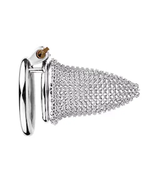 Sir Bedivere Chainmail Chastity Cage — image 5 of 9