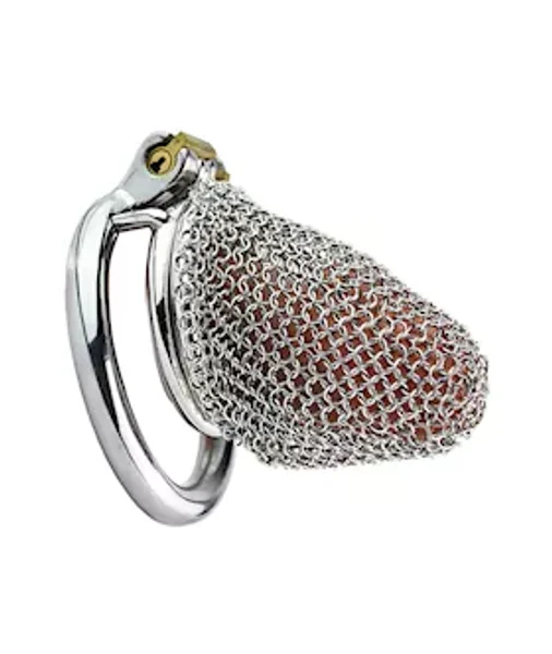 Sir Bedivere Chainmail Chastity Cage — image 7 of 9