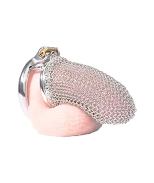 Sir Gawain Chainmail Chastity Cage — image 4 of 6