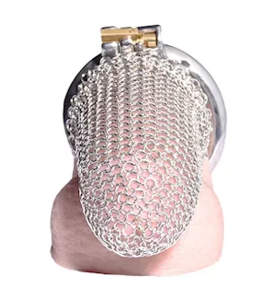 Sir Gawain Chainmail Chastity Cage — image 5 of 6