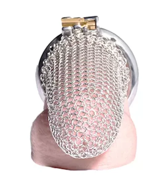 Sir Gawain Chainmail Chastity Cage — image 2 of 6