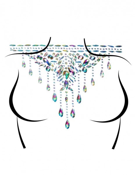 Leg Avenue Choker Adhesive Body Jewels Sticker