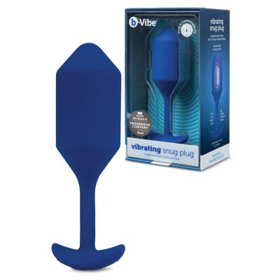 B Vibe Vibrating Weighted 5 35 Snug Plug XL