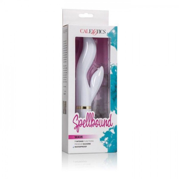 Spellbound White Wave Silicone Dual Vibe