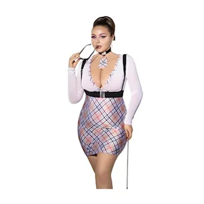 queen size elegant teacher costume