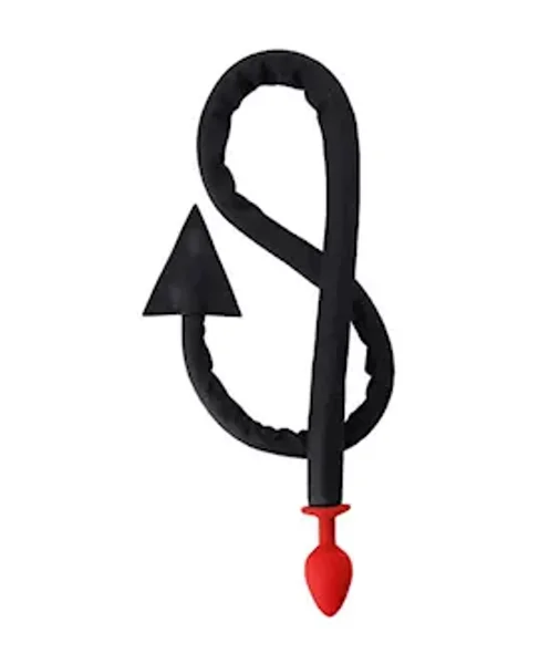 Smooth Devil Tail Butt Plug Whip — image 2 of 4