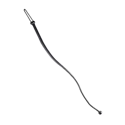 long flogger with braided knot