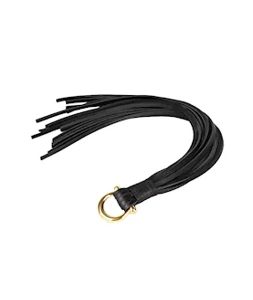 Draping Tassel Leather Flogger — image 9 of 10