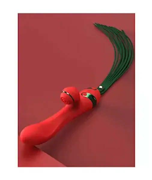 Sevanda Leather Whip Rabbit Vibrator — image 2 of 4