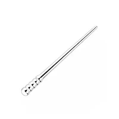 smooth stainless steel urethral sounding rod