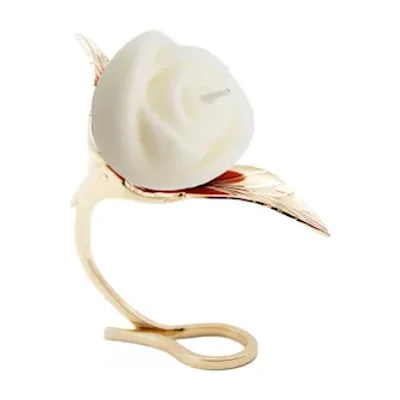 yeahwow flaming rose drip candle