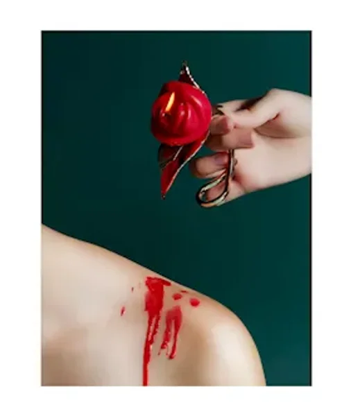 Yeahwow Flaming Rose Drip Candle Set — image 2 of 3