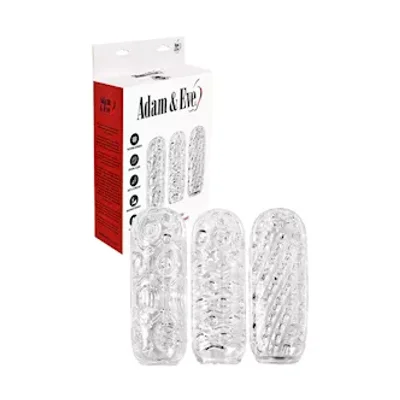 adams crystal trio strokers 3 pack