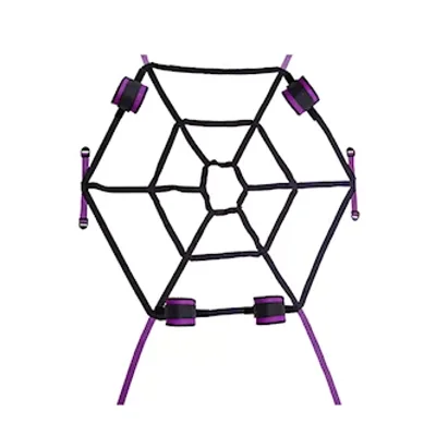 web bed restraint set