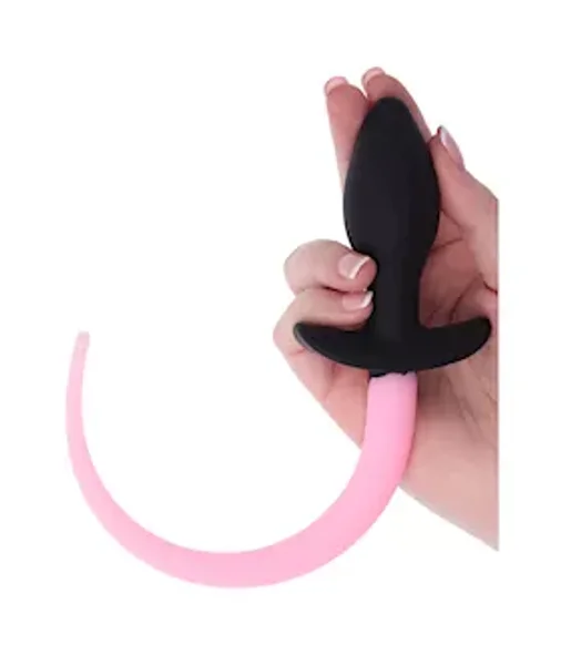 Glow In The Dark Dog Tail Butt Plug — image 2 of 5