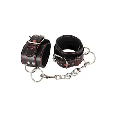 bad kitty horny hearts handcuffs